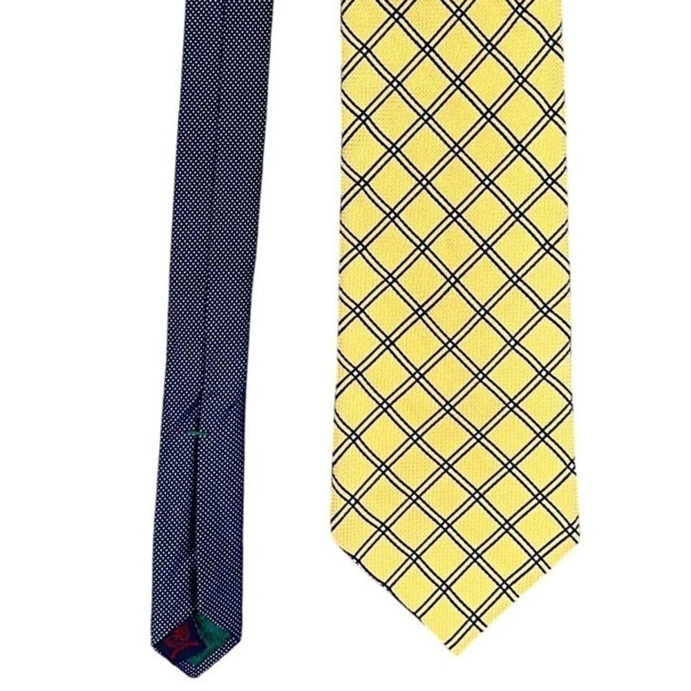 Tommy Hilfiger Tie Mens 58 Silk USA Made Vintage Y2K Preppy Designer Classic
